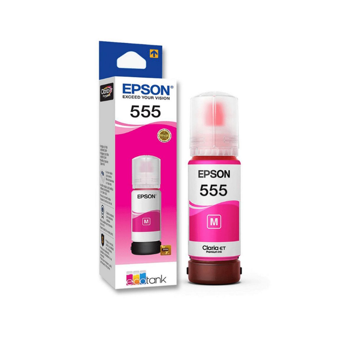 EPSON - Botella de Tinta Epson T555 Magenta