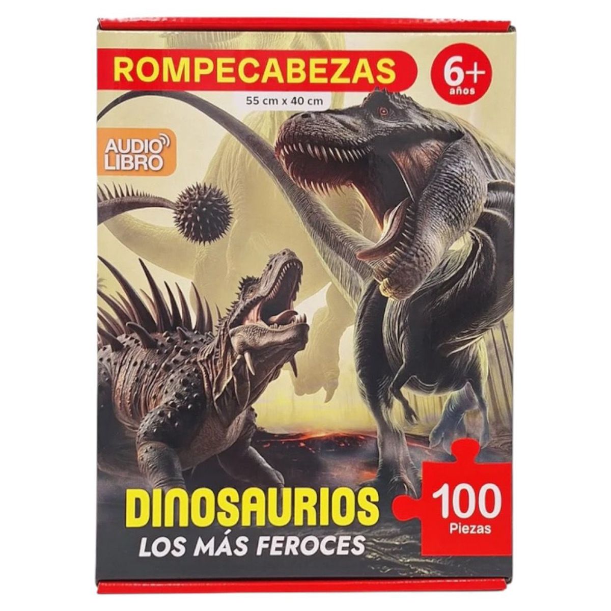 DGNOTTAS - Rompecabezas Dinosaurios - Los más Feroces
