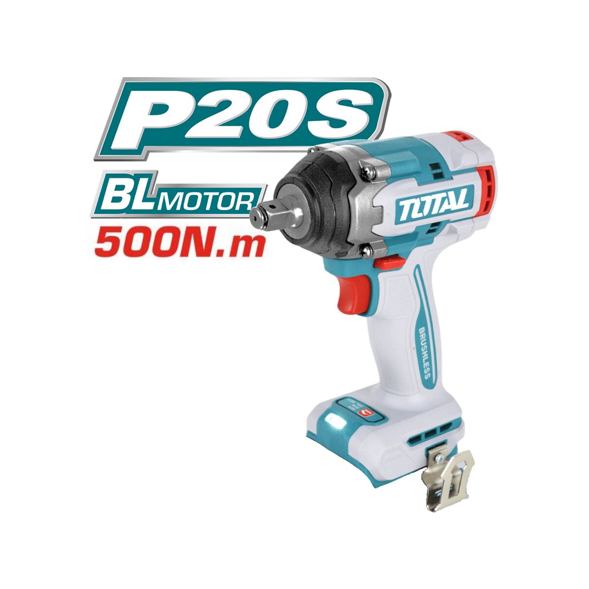 TOTAL TOOLS - Llave de impacto 500nm + pulidora industrial Total