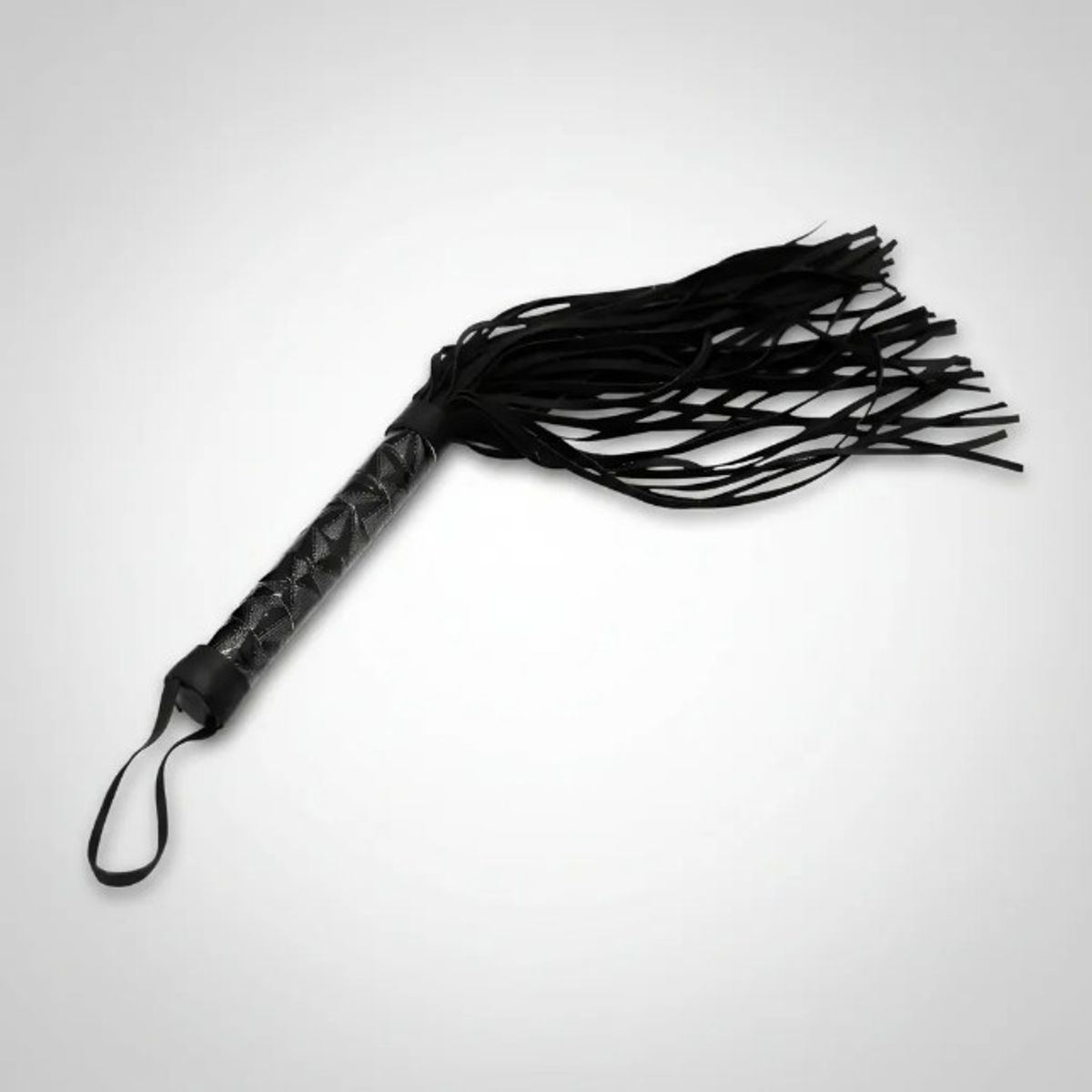 DR PINKY - Látigo Flogger Negro Azótame Bdsm Bondage Fetiche Juego para Parejas