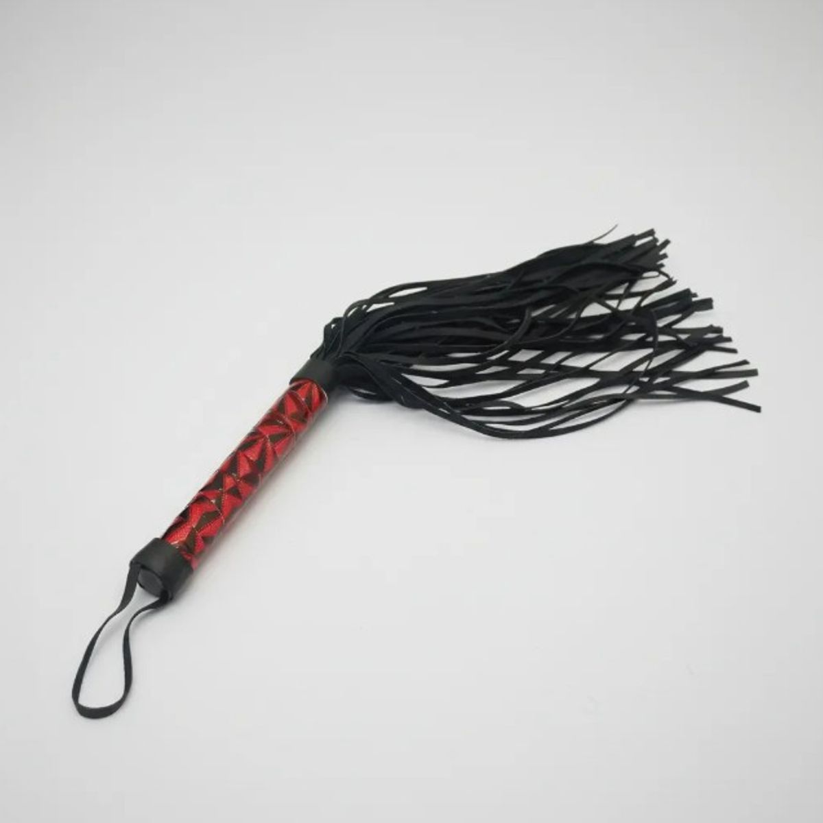 DR PINKY - Látigo Flogger Rojo Azótame Bdsm Bondage Fetiche Juego para Parejas