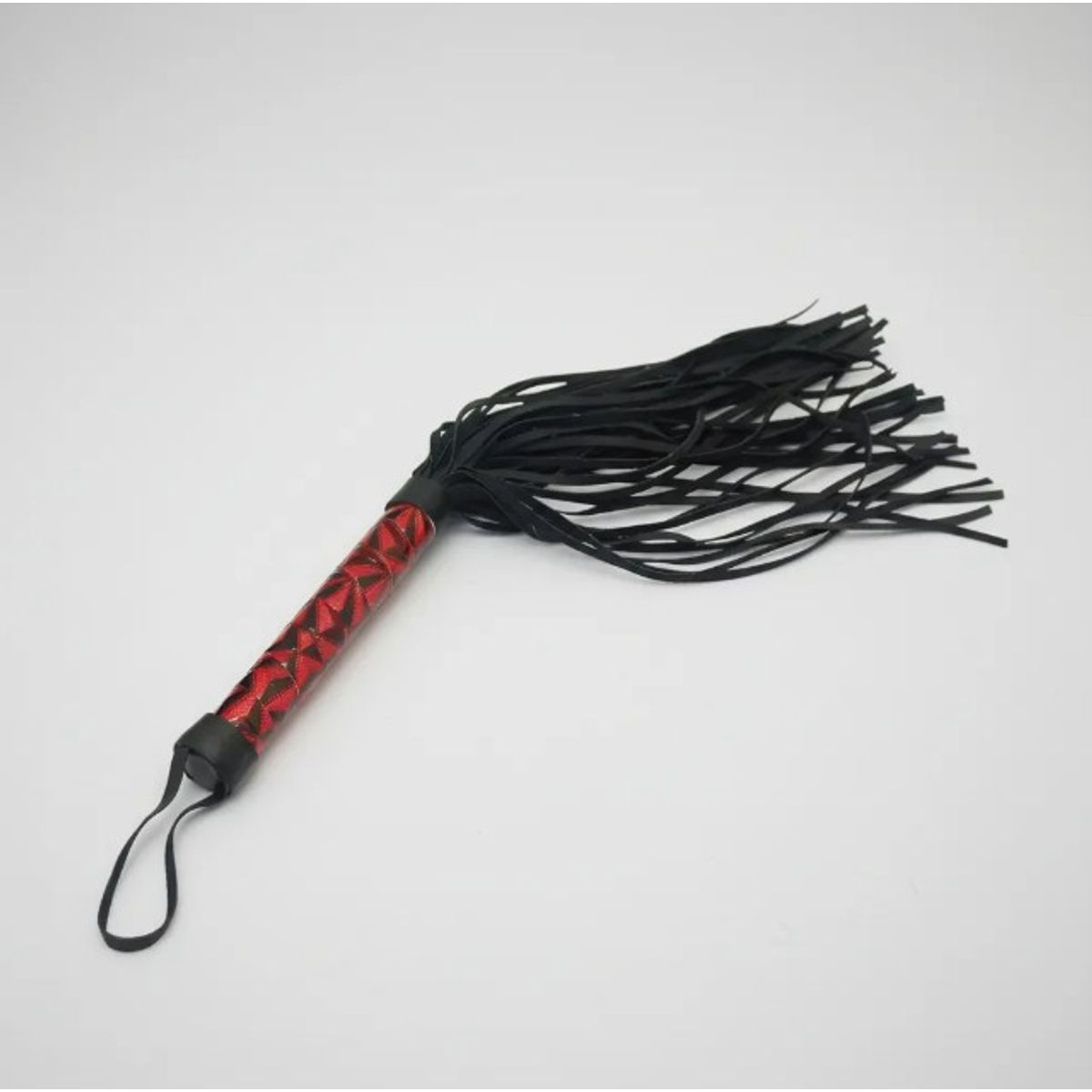 DR PINKY - Látigo Flogger Rojo Azótame Bdsm Bondage Fetiche Juego para Parejas