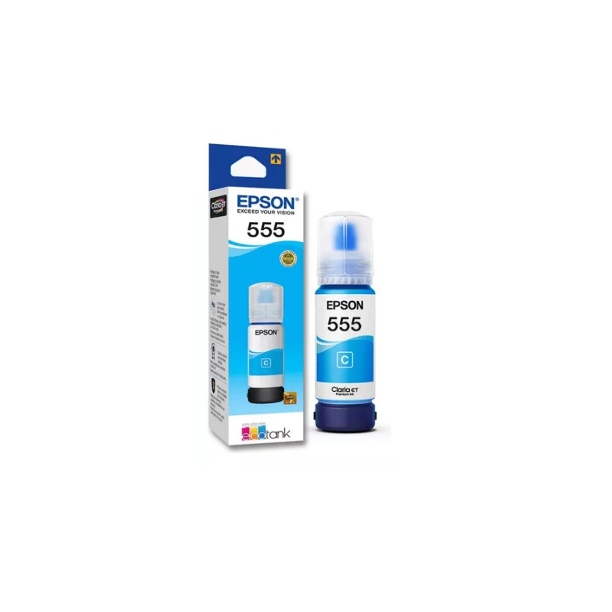 EPSON - Botella de Tinta Epson T555 Cian