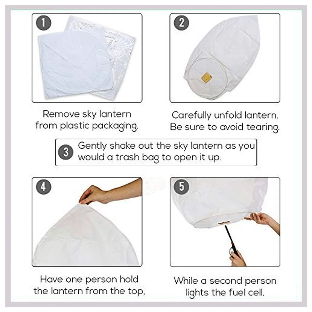 GENERICO - Globos DE LOS DESEOS  PACK 12 UNID SOLO COLOR BLANCO