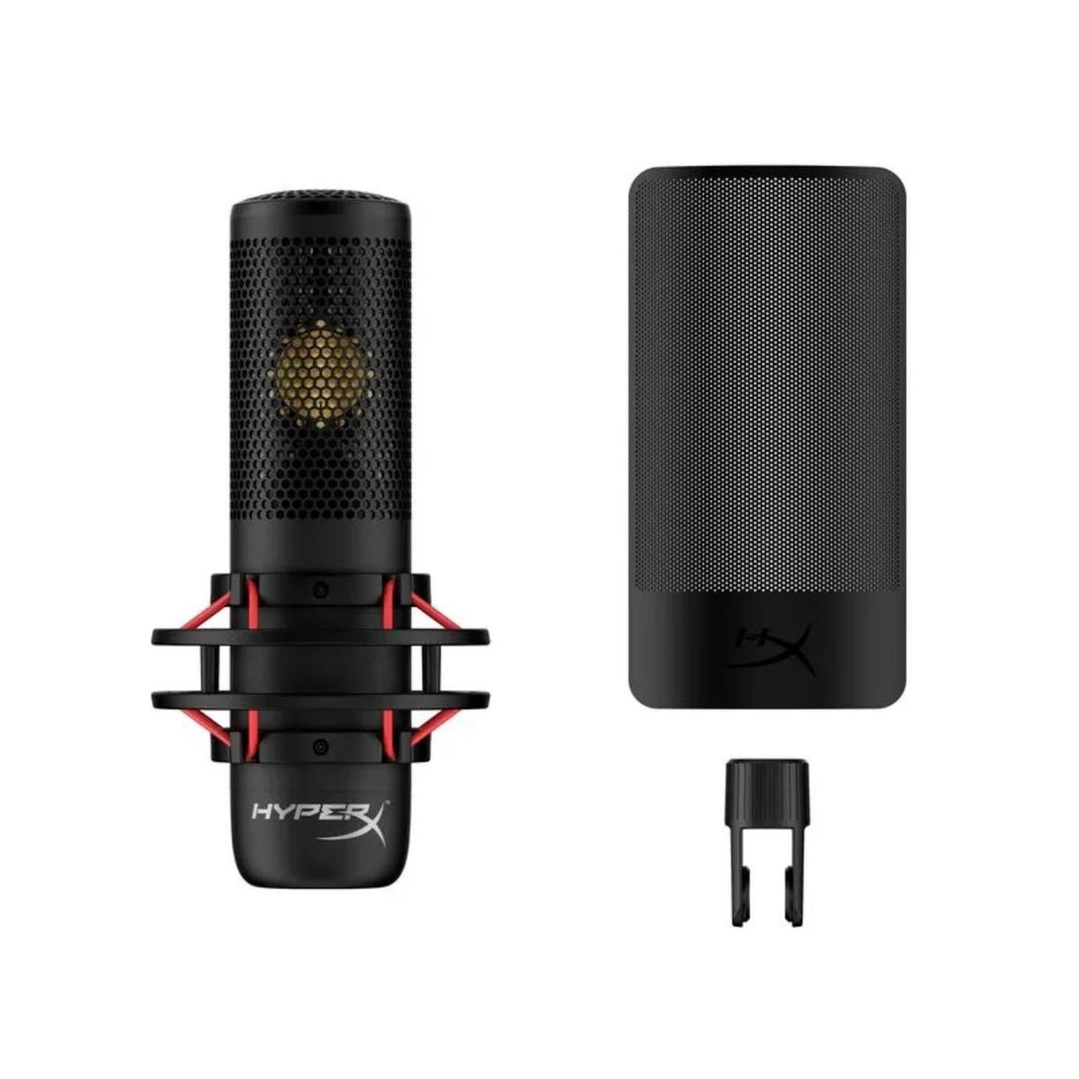 HYPERX - Micrófono Gaming HyperX ProCast - Negro