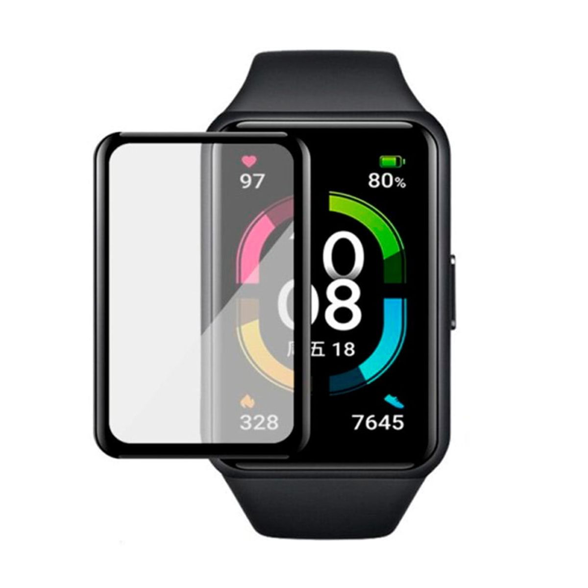 GENERICO - Mica Protectora 3D Para Huawei Band 6