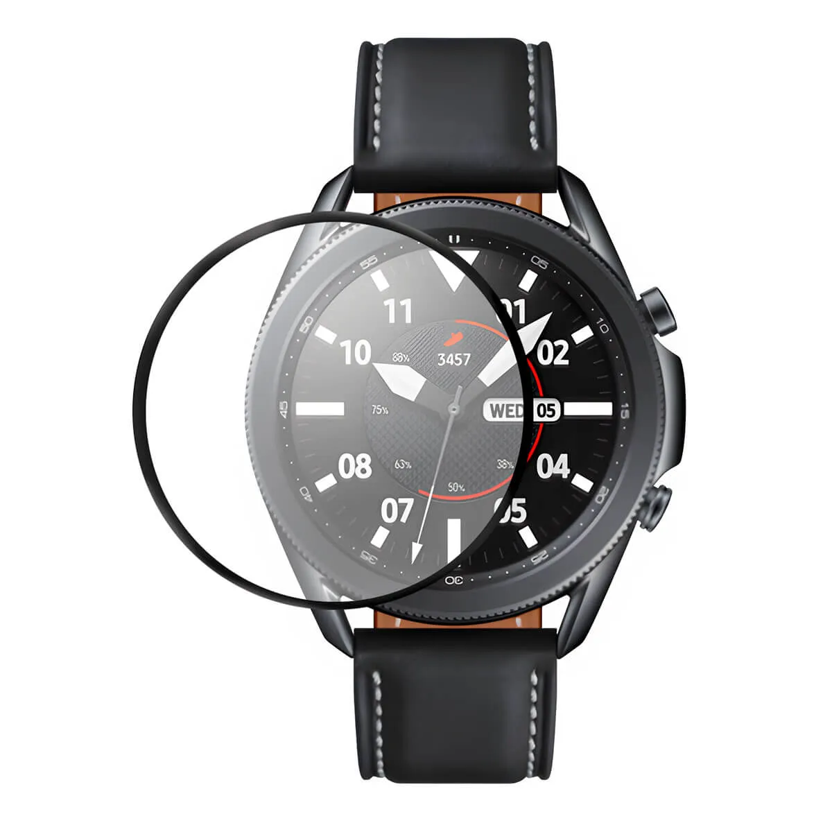GENERICO - Mica Protectora 3D Samsung Galaxy Watch 3 41mm