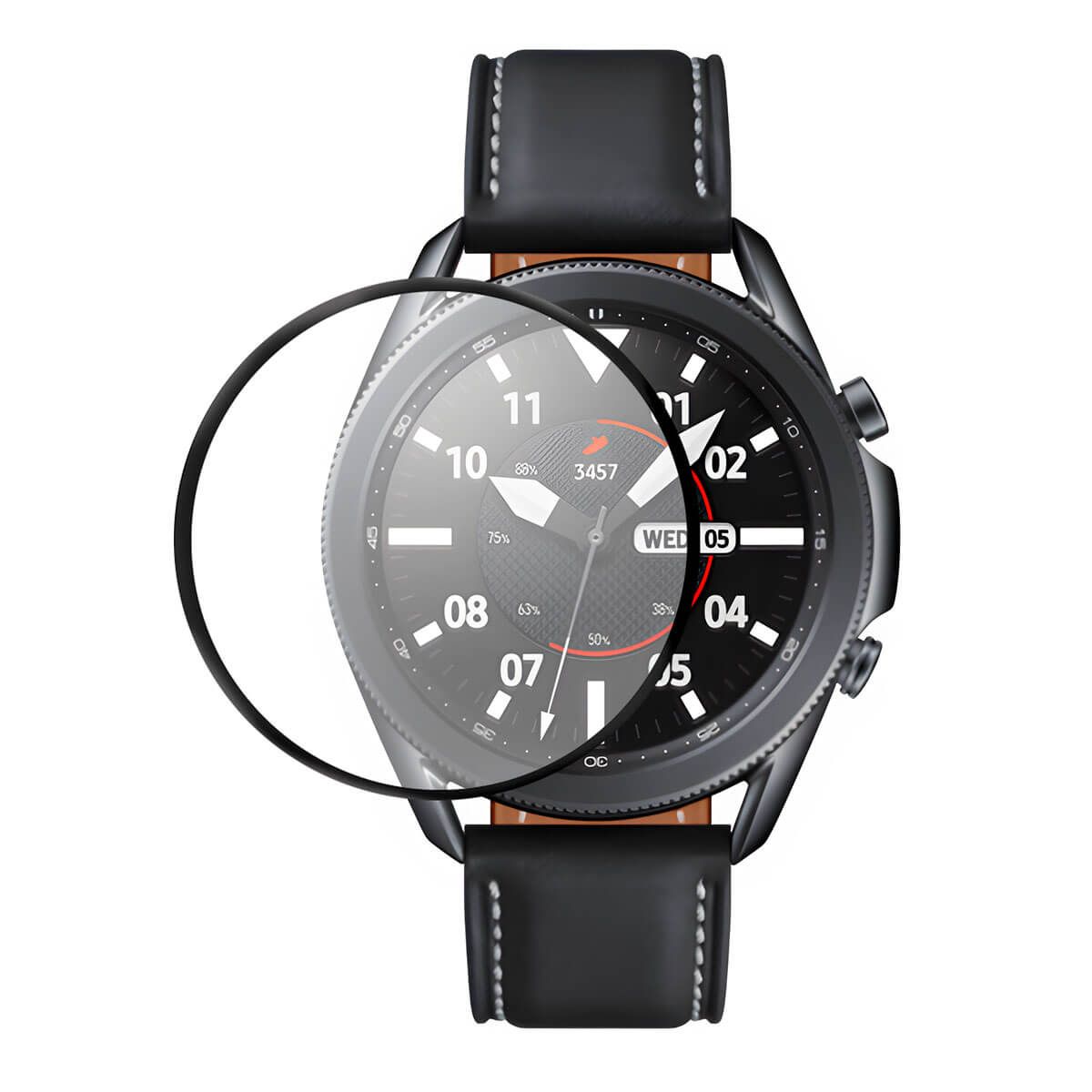 GENERICO - Mica Protectora 3D Samsung Galaxy Watch 3 41mm