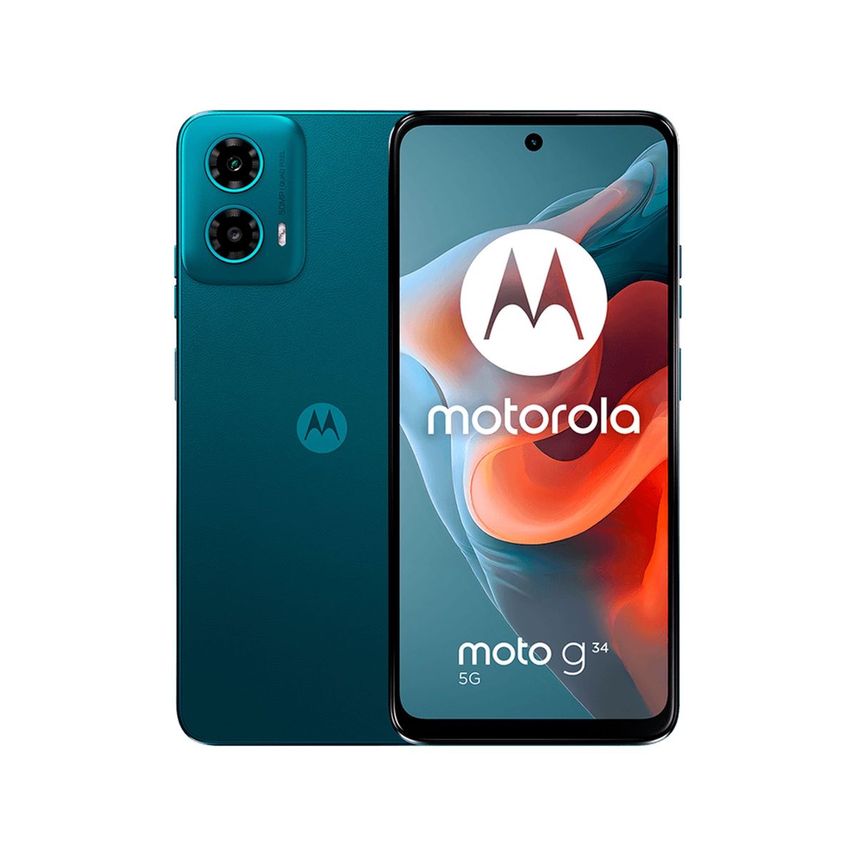 MOTOROLA - SMARTPHONE MOTOROLA G34 ANDROID 256GB 8GB VERDE PN PB0G0044PE