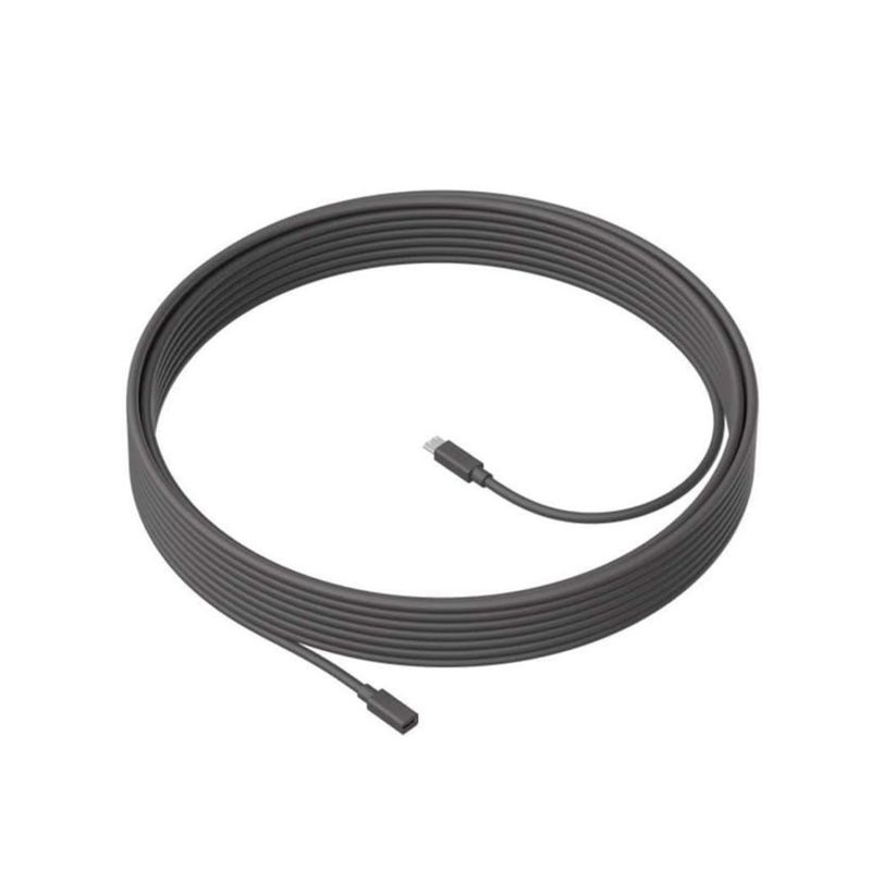 LOGITECH - CABLE LOGITECH B2B 10M PARA MICRÓFONO DE MEET NEGRO PN 950-000005