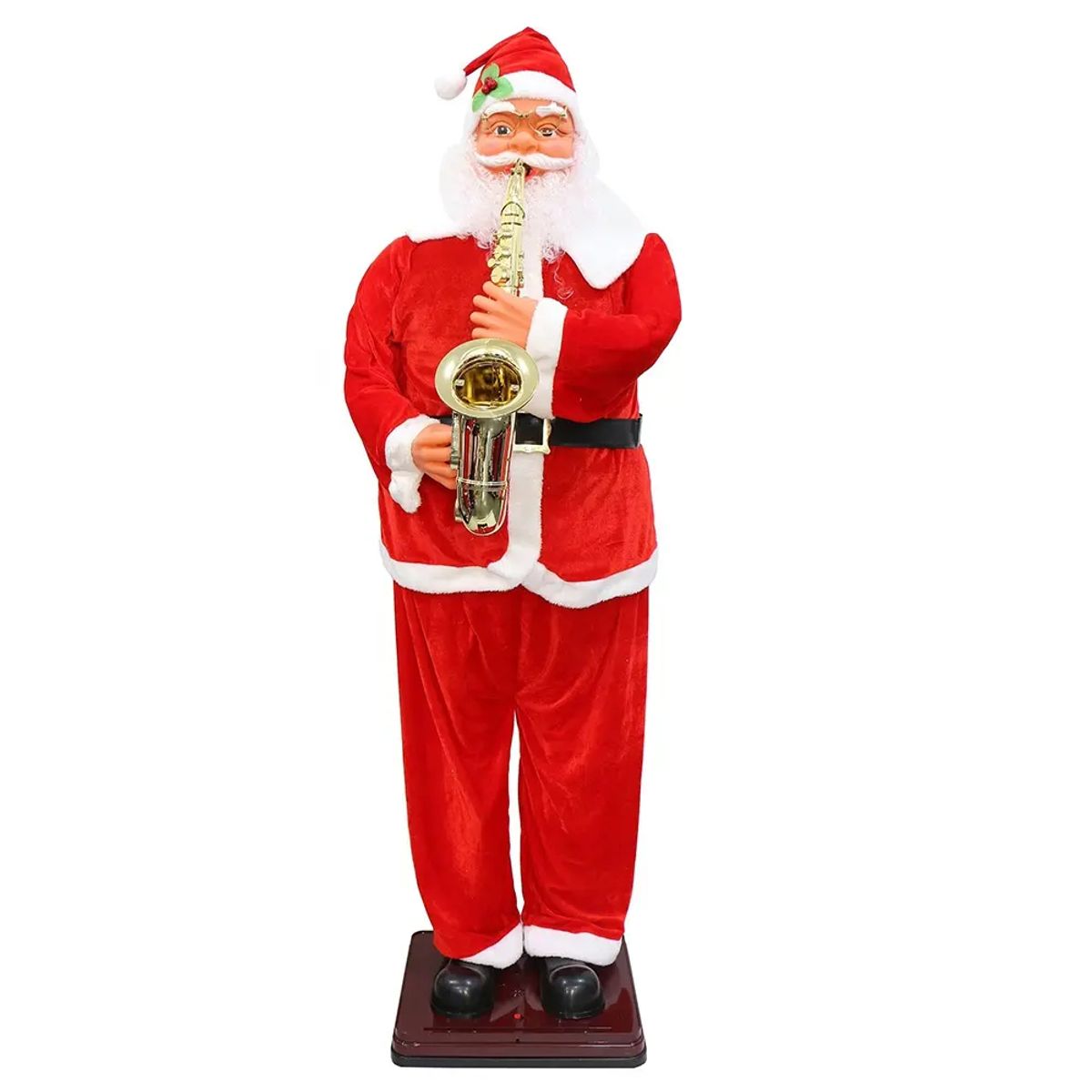 GENERICO - PAPA NOEL BAILARIN Y MUSICAL CON SAXOFON 180MTS