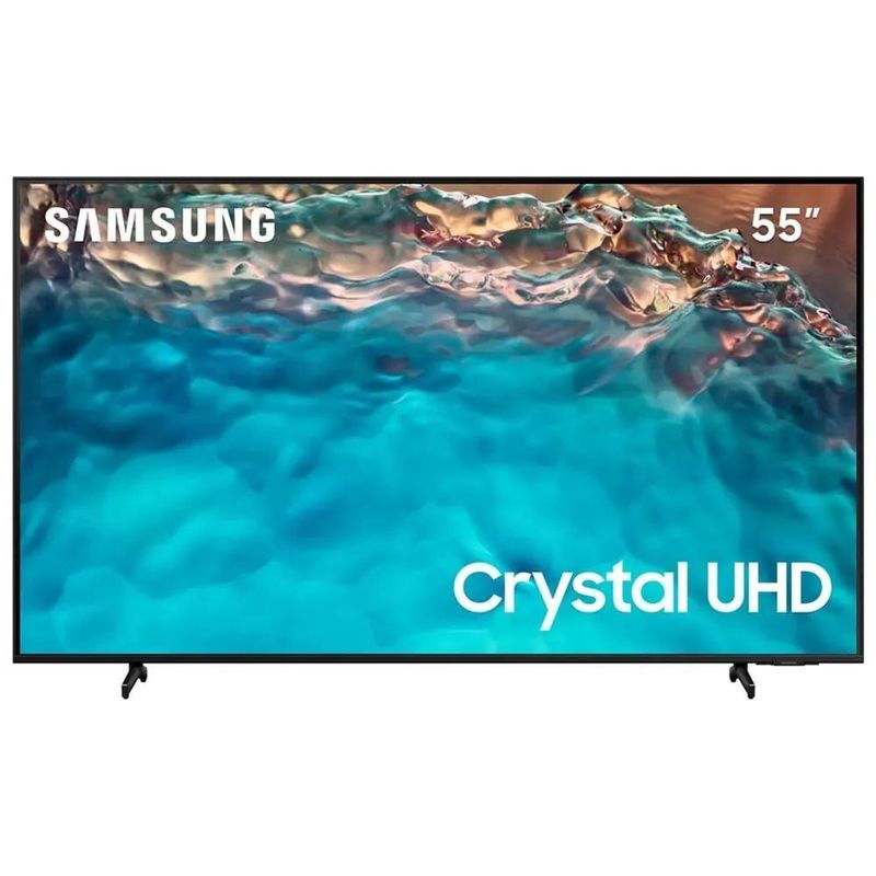 SAMSUNG - TELEVISOR SAMSUNG 55 CRYSTAL UHD 4K TIZEN OS SMART TV 55BU8000