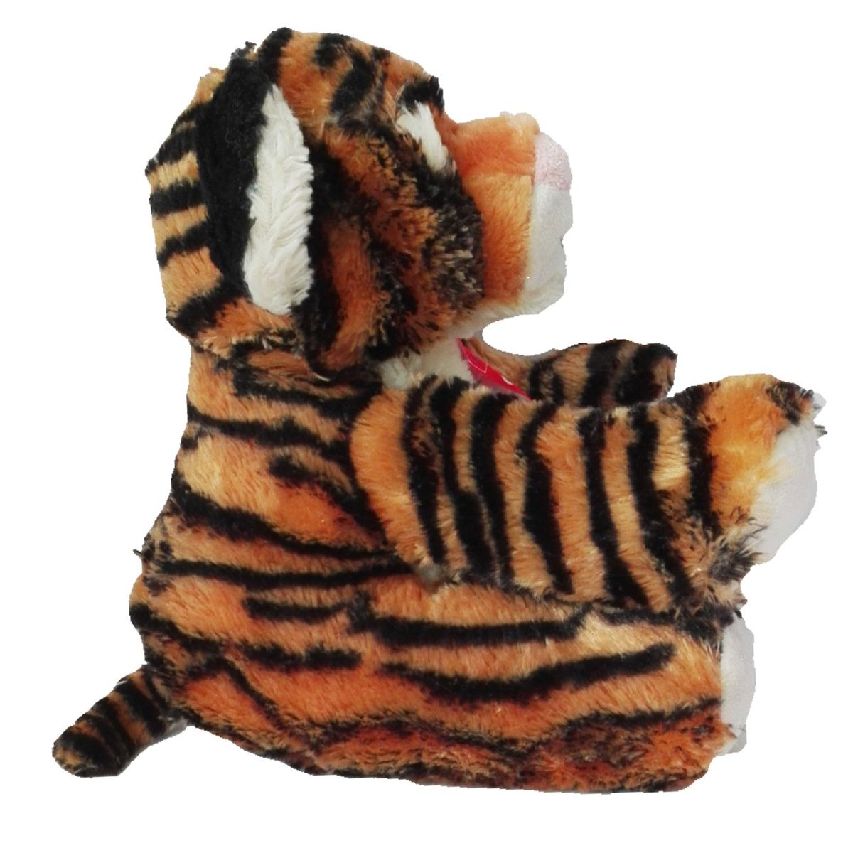GENERICO - Peluche Tierno Tigre con Lazo Corazones 30cm