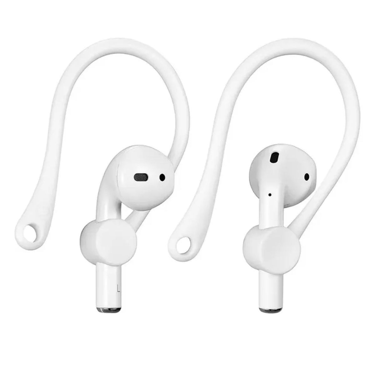 GENERICO - Clip Sujetador Gancho Antiperdida Para AirPods Pro 1 2 3 - BLANCO