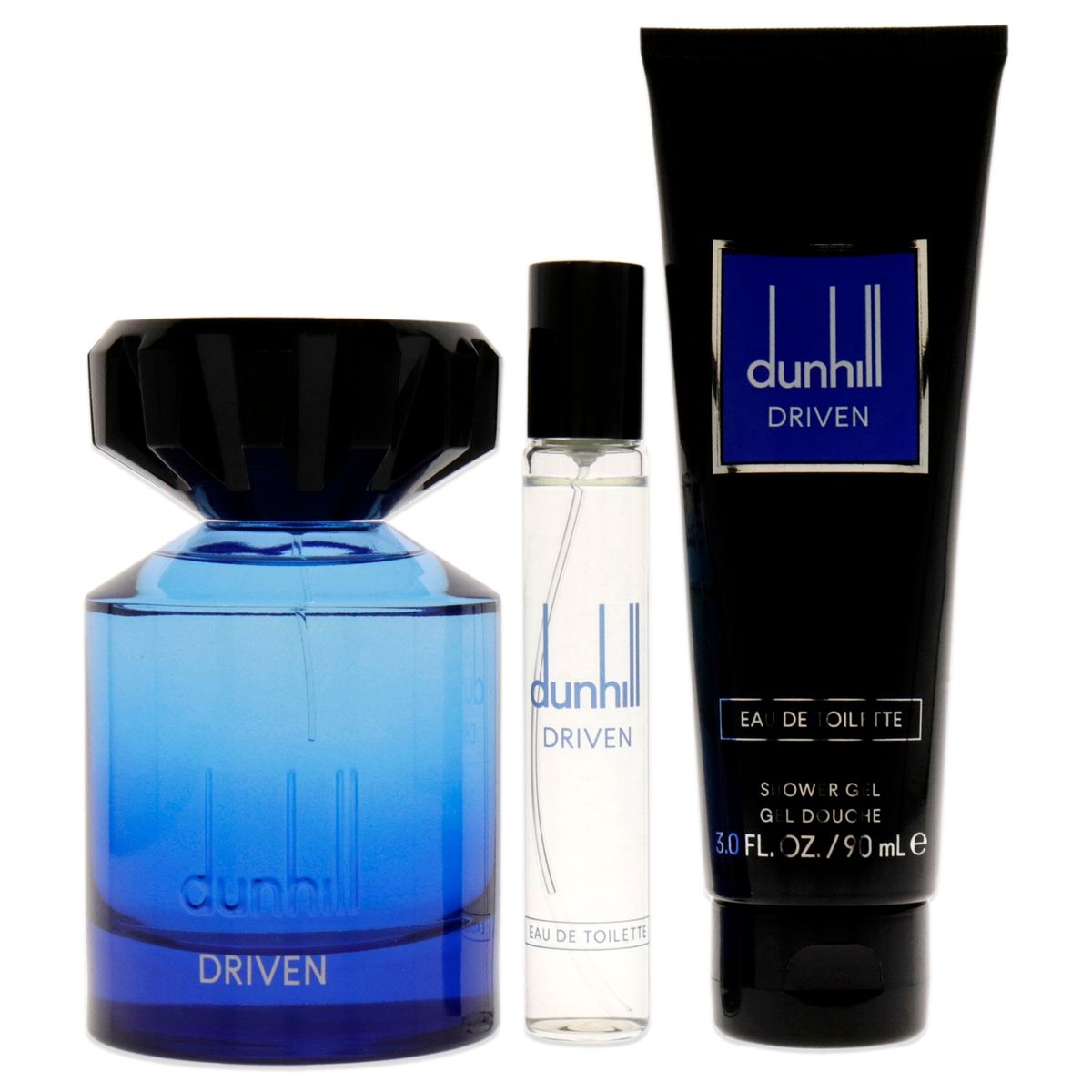 ALFRED DUNHILL - Driven Blue Gift Set EDT100ml+Gel+Spray015ml Alfred Dunhill