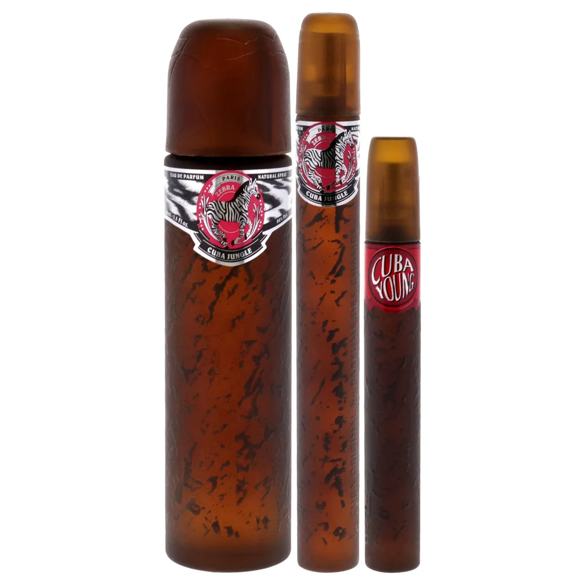 CUBA - Cuba Jungle Zebra Gift Set EDP100ml+EDP30ml+EDP15ml Cuba
