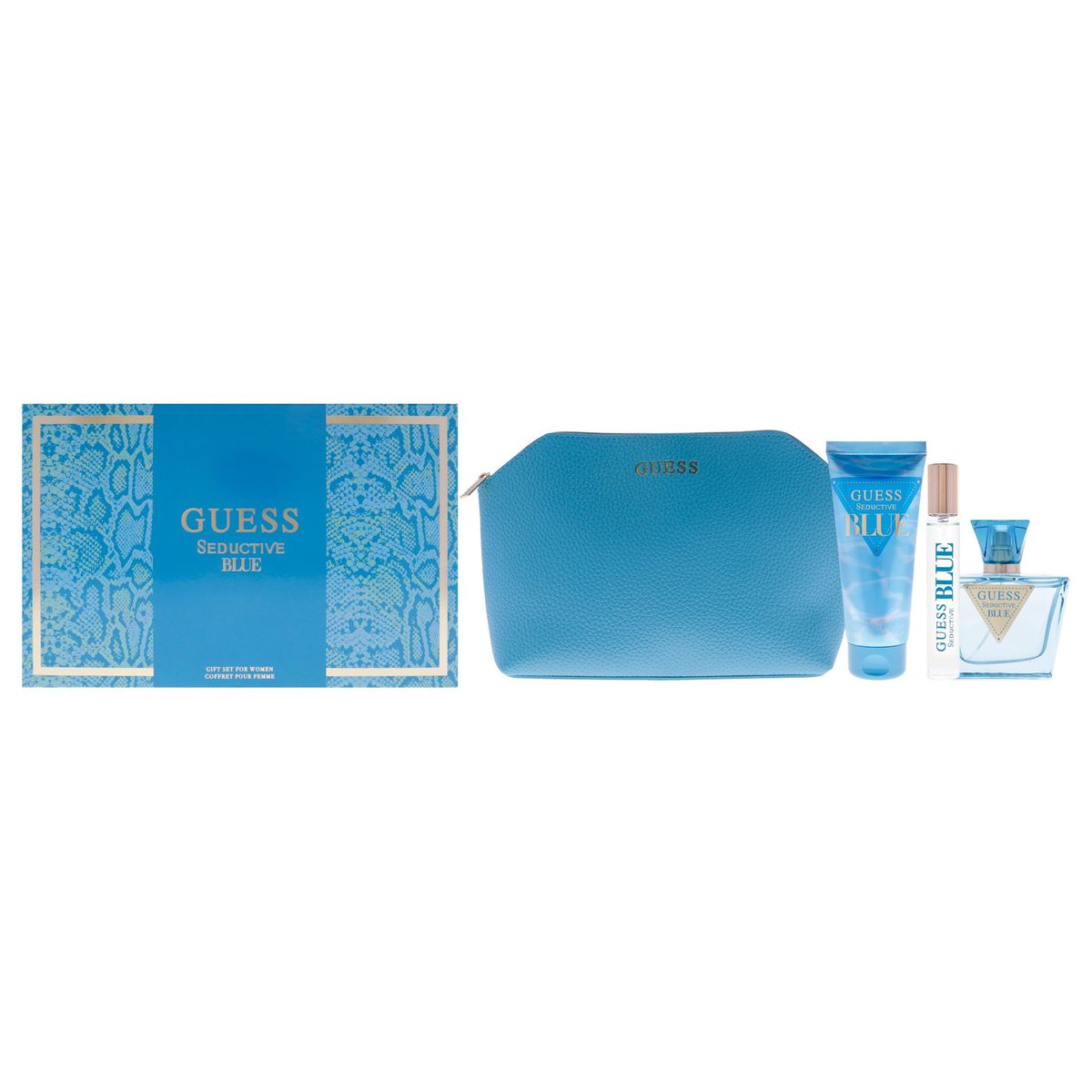 GUESS - Guess Seductive Blue Gift Set EDT75ml+Loción+Spray Guess