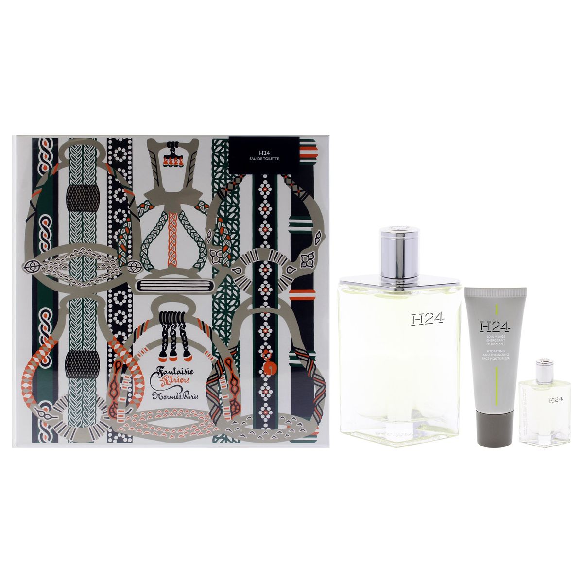 HERMES - H24 EDT100ml+MiniSpray5ml+Hidratante Gift Set Hermes