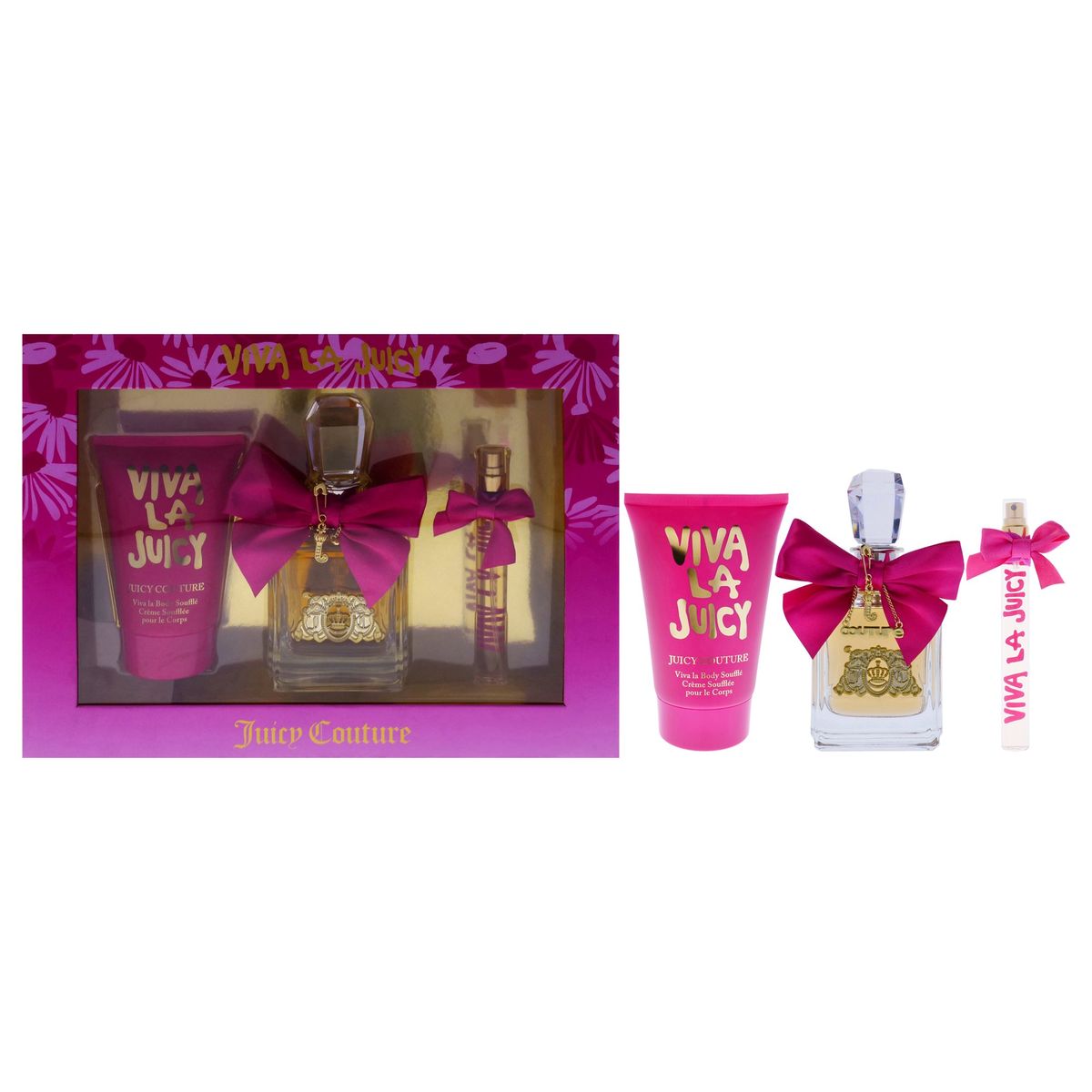 JUICY COUTURE - Viva La Juicy Set EDP100ml+Spray10ml+BodyMist Juicy Couture