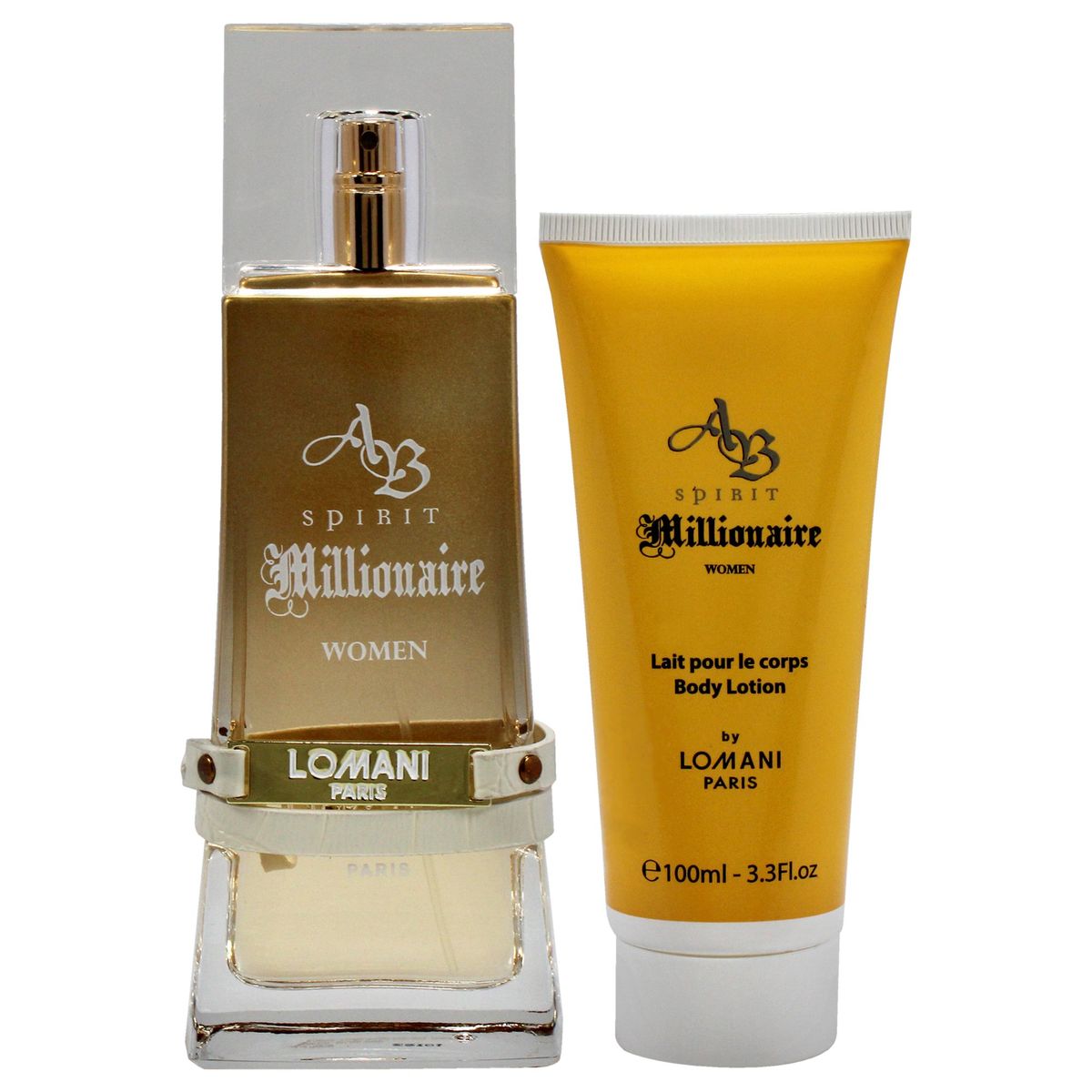 LOMANI - AB Spirit Millionaire Gift Set EDP100ml+Loción Lomani