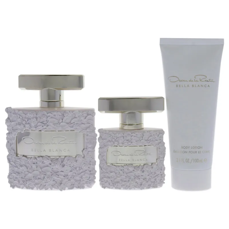 OSCAR DE LA RENTA - Bella Blanca Set EDP100ml+Loción+EDP30ml Oscar De La Renta