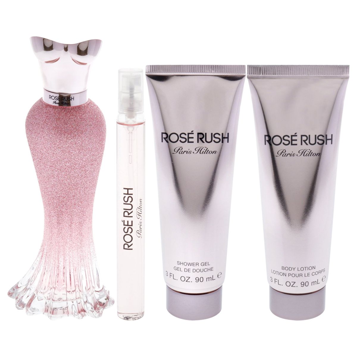 PARIS HILTON - Rose Rush Gift Set EDP+Gel de duch+Loción Paris Hilton