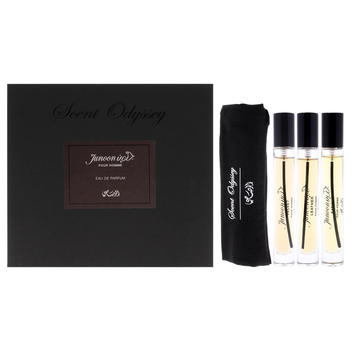 RASASI - Scent Odyssey Junoon 3 Mini Fragancias 75ml Gift Set Rasasi
