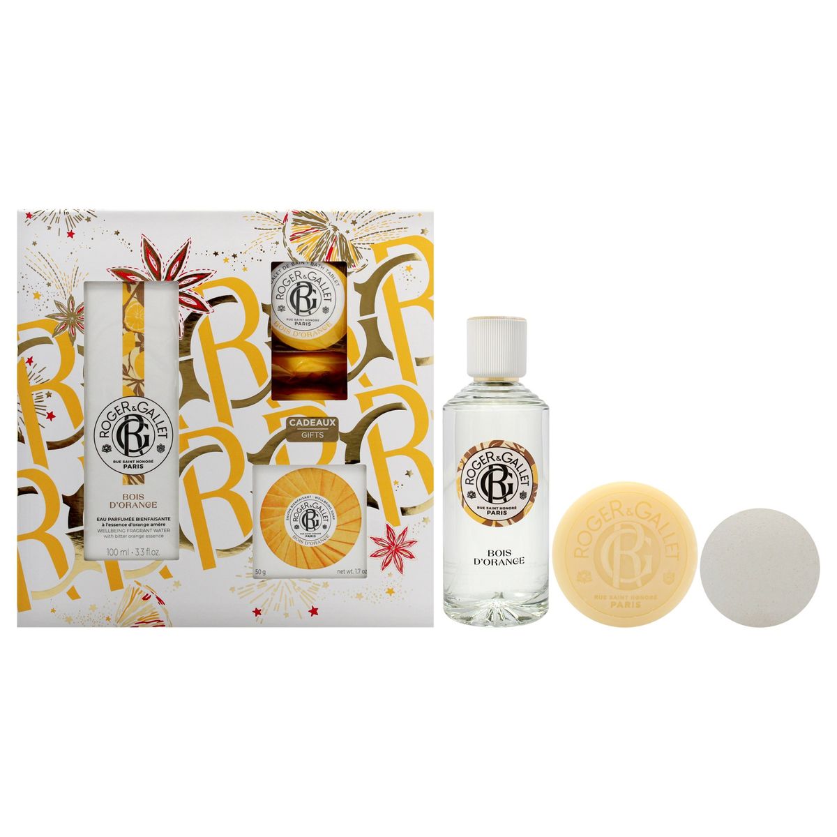 ROGER & GALLET - Bois DOrange Set AguaPerfumada+Jabón Gift Set Roger & Gallet