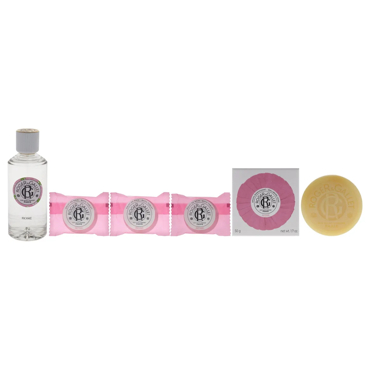 ROGER & GALLET - Rose AguaPerfumada100ml+Jabón Gift Set Roger Gallet