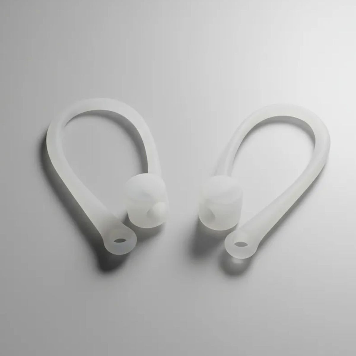 GENERICO - Clip Sujetador Gancho Antiperdida Para AirPods Pro 1 2 3 -TRANSPARENTE