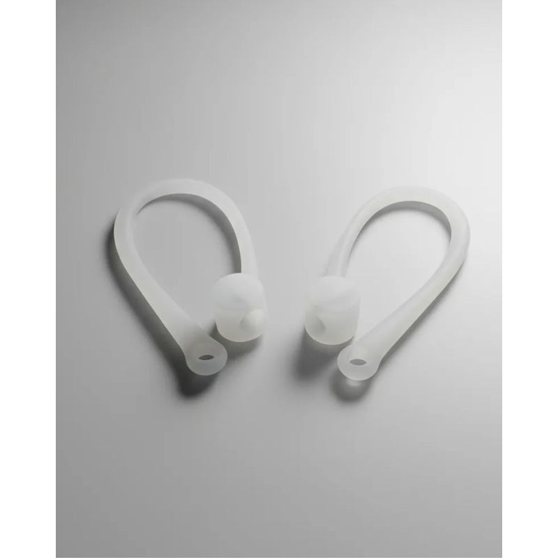GENERICO - Clip Sujetador Gancho Antiperdida Para AirPods Pro 1 2 3 -TRANSPARENTE