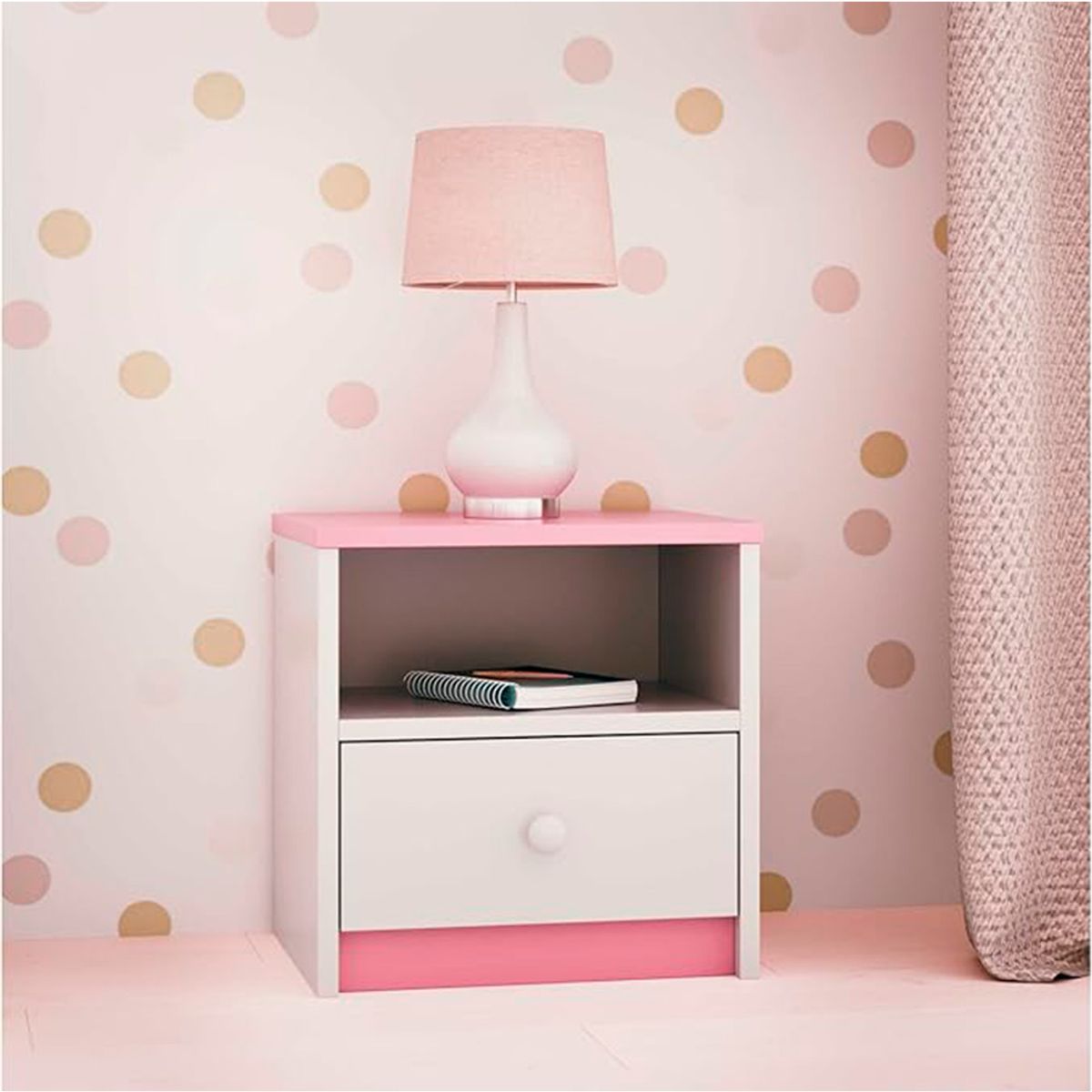 GENERICO - Velador Mesa De Noche Infantil Armado Caeli - Gaudi