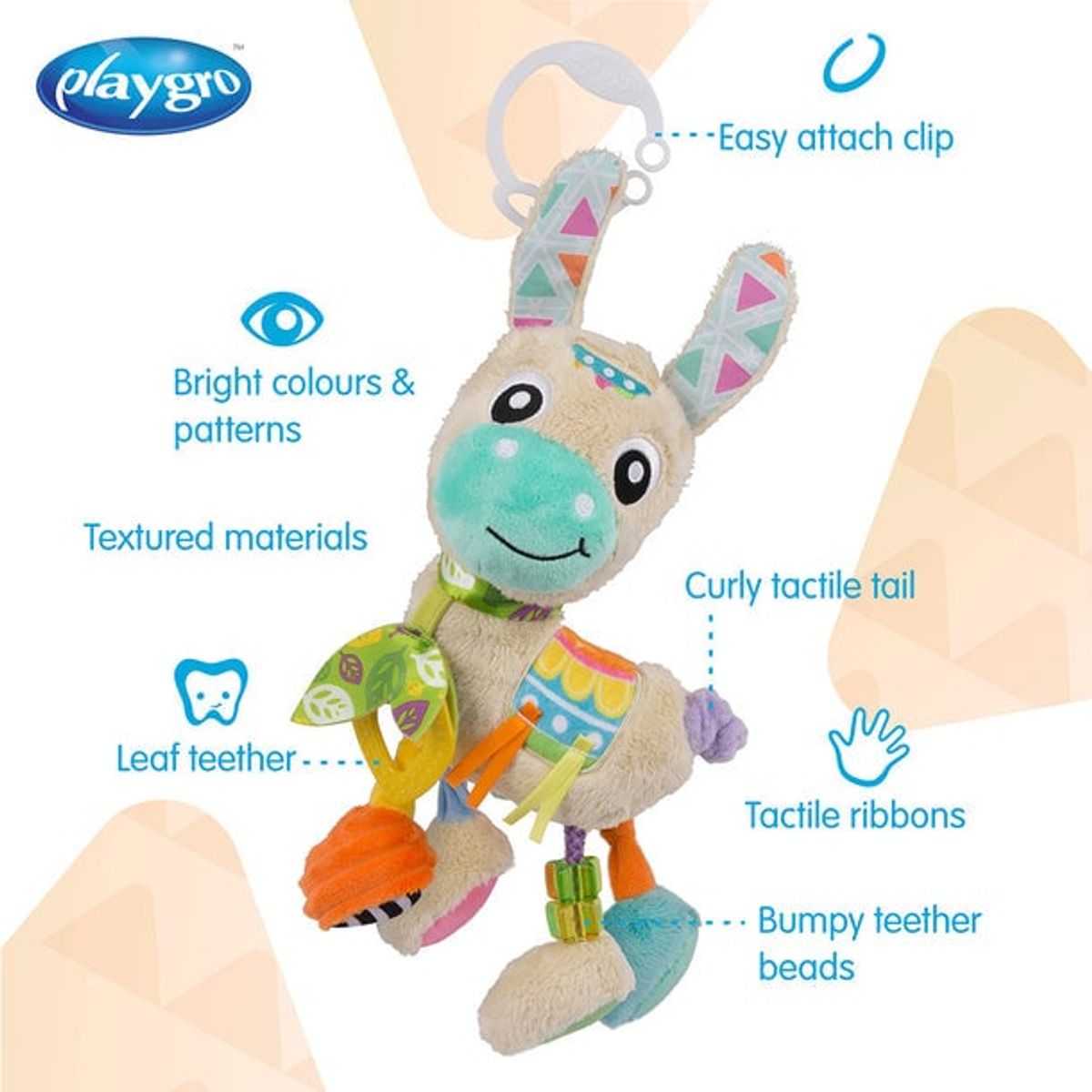 PLAYGRO - 0188470 AMIGA SENSORIAL LUPE LLAMA