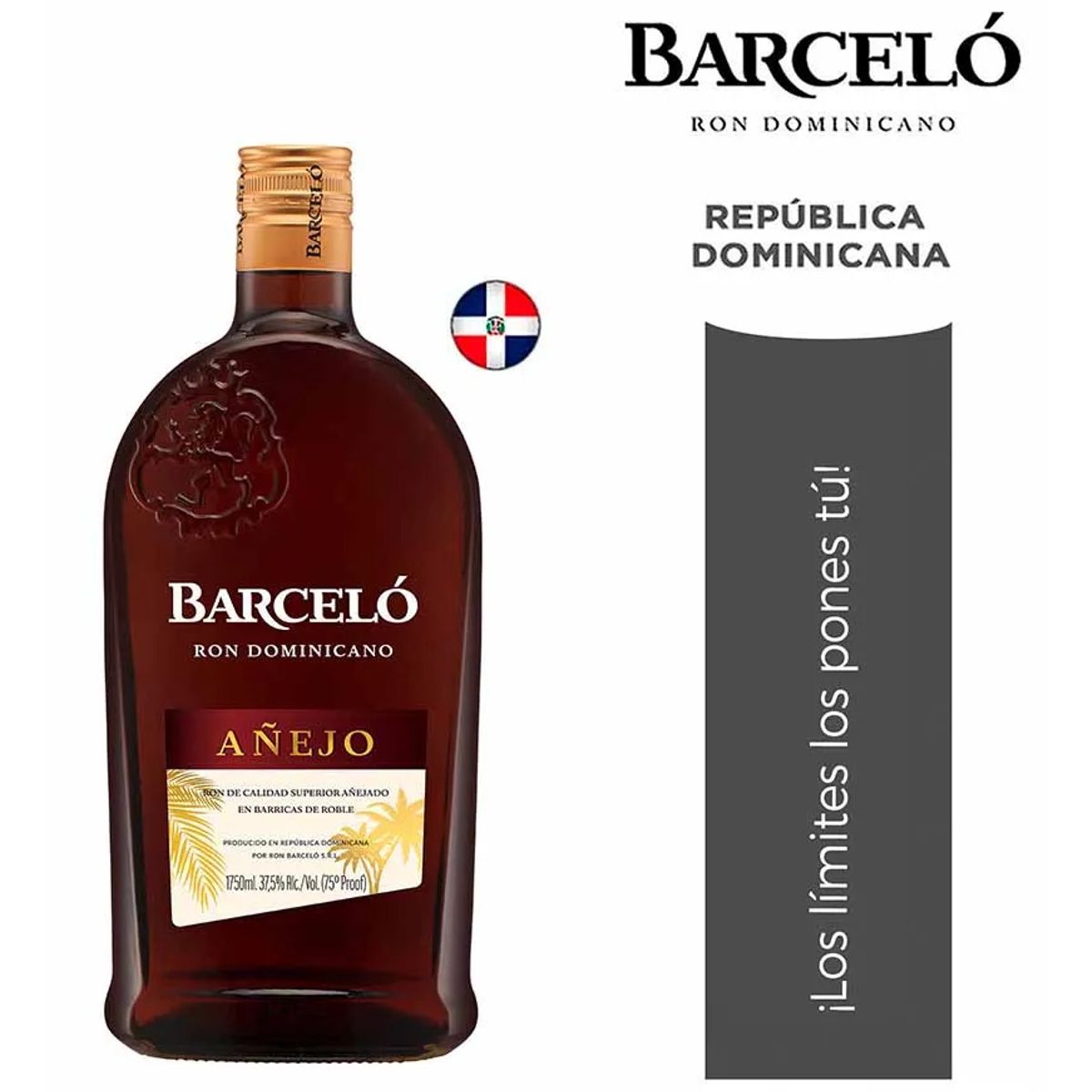 BARCELO - Ron Barcelo Añejo 1.75 LT