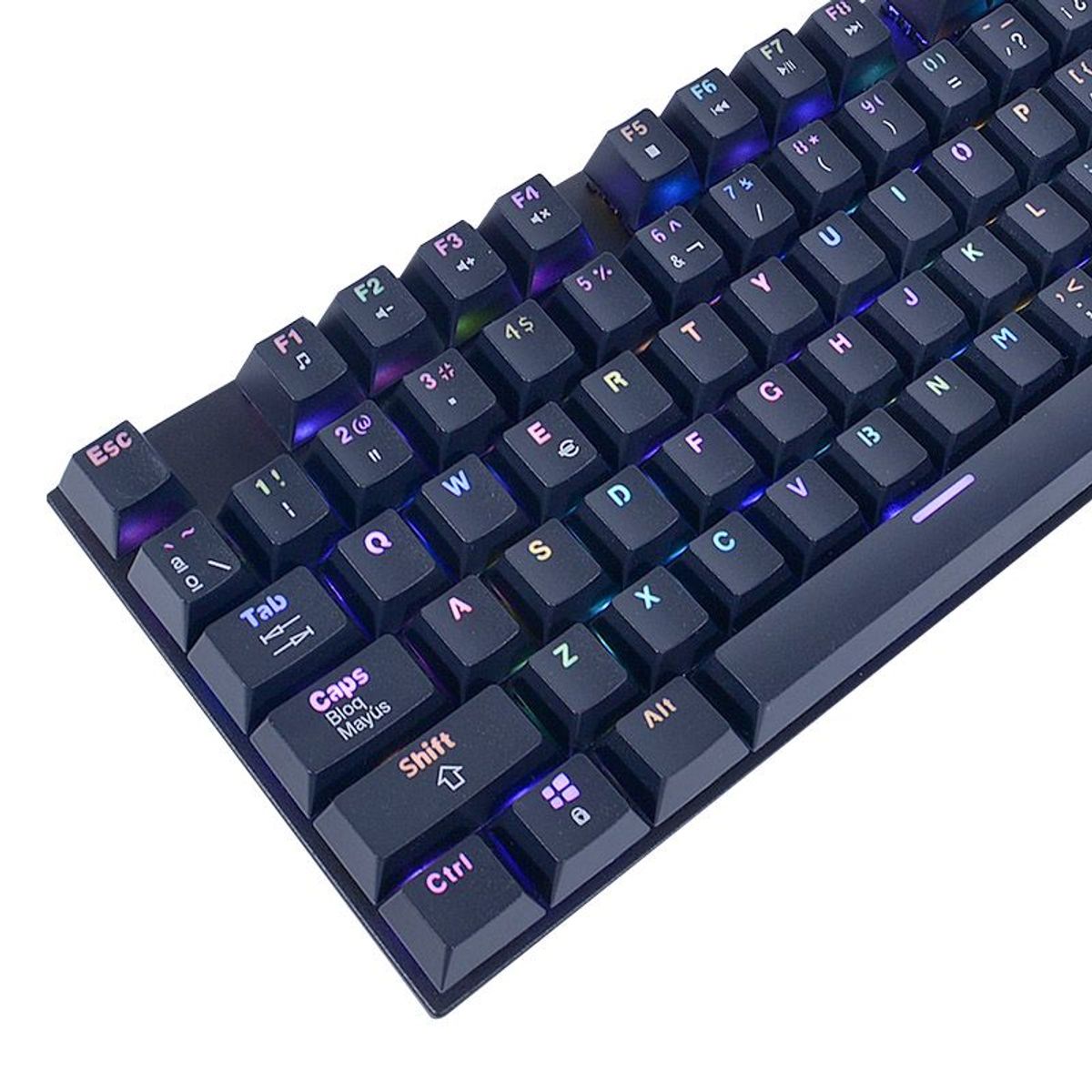 HALION - Teclado Gaming Halion Mecanico Enigma HA-KG912 RGB