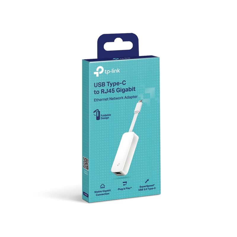 TP LINK - ADAPTADOR DE RED TP-LINK UE300C USB 3.0 A ETHERNET GIGABIT