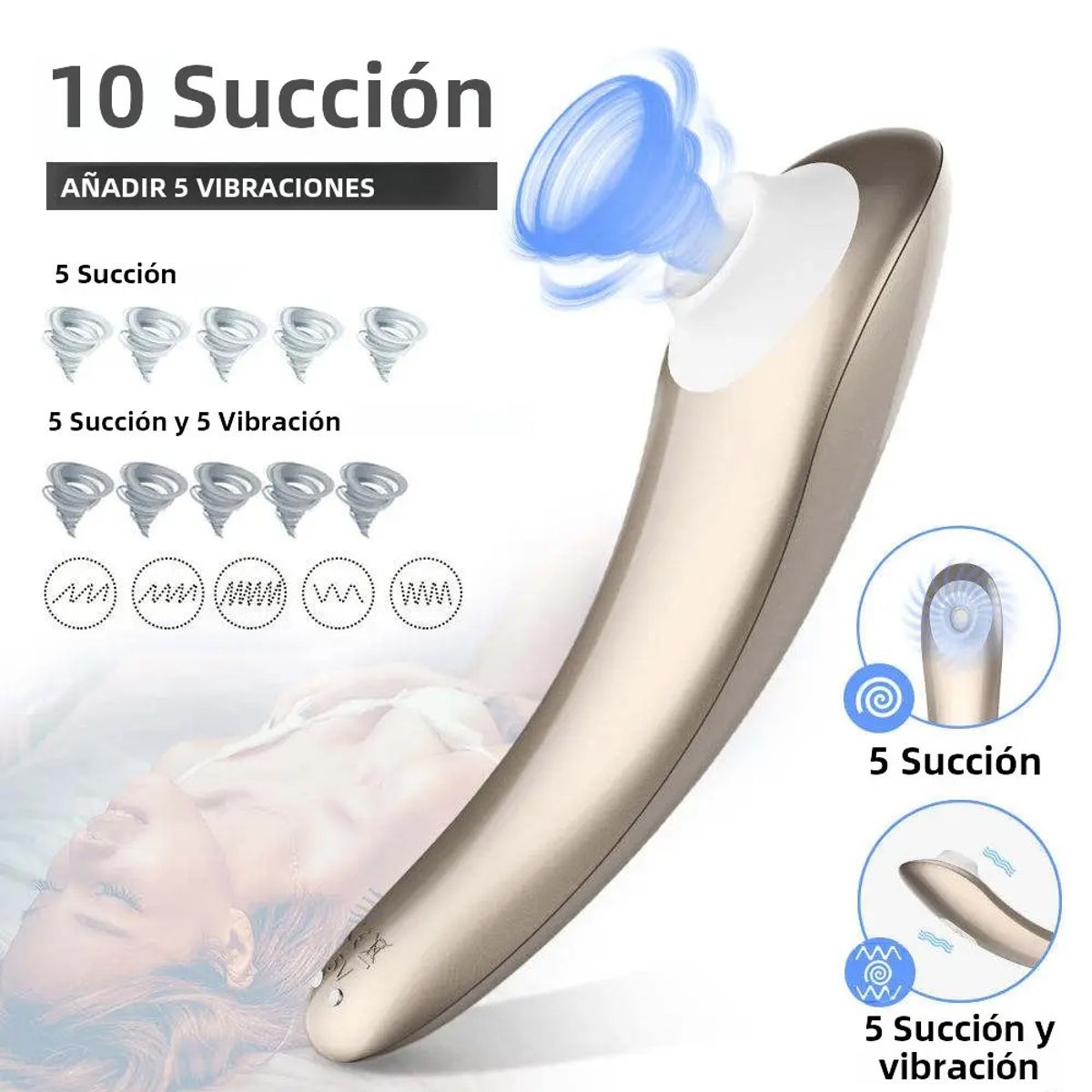 DR PINKY - Vibrador para Mujer Succionador Potente de Clítoris Screaming Pro