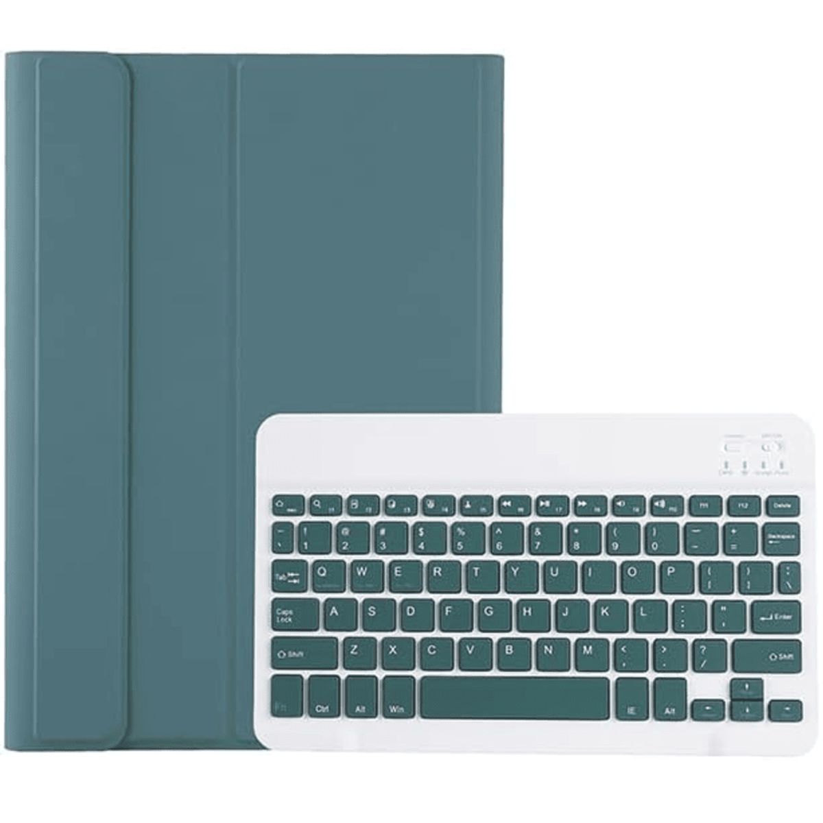 GENERICO - Funda con Teclado para Samsung Tab S6 Lite 104 Verde Antishock
