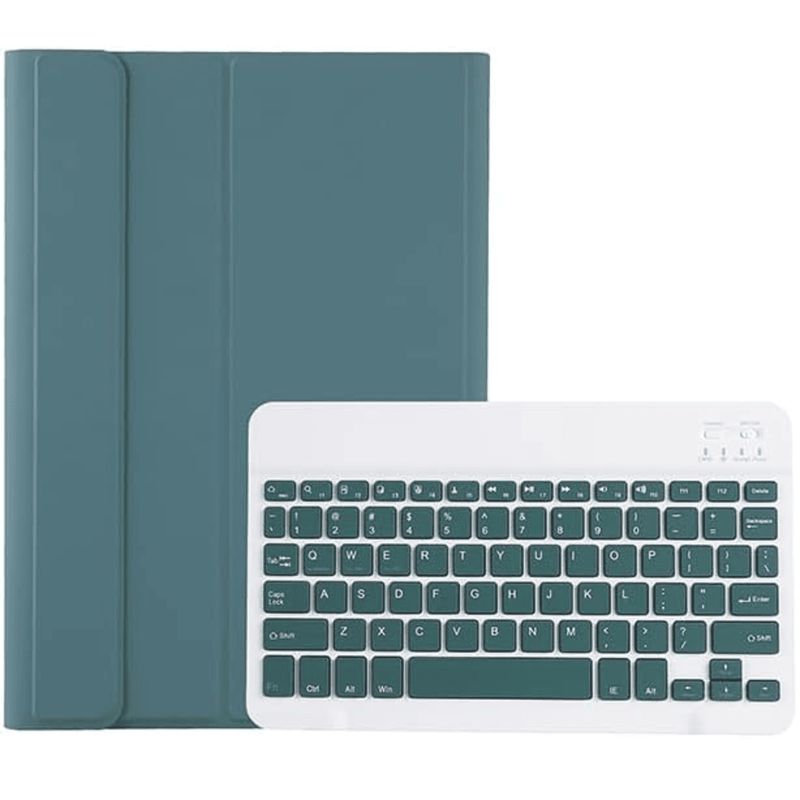 GENERICO - Funda con Teclado para Samsung Tab S6 Lite 104 Verde Antishock