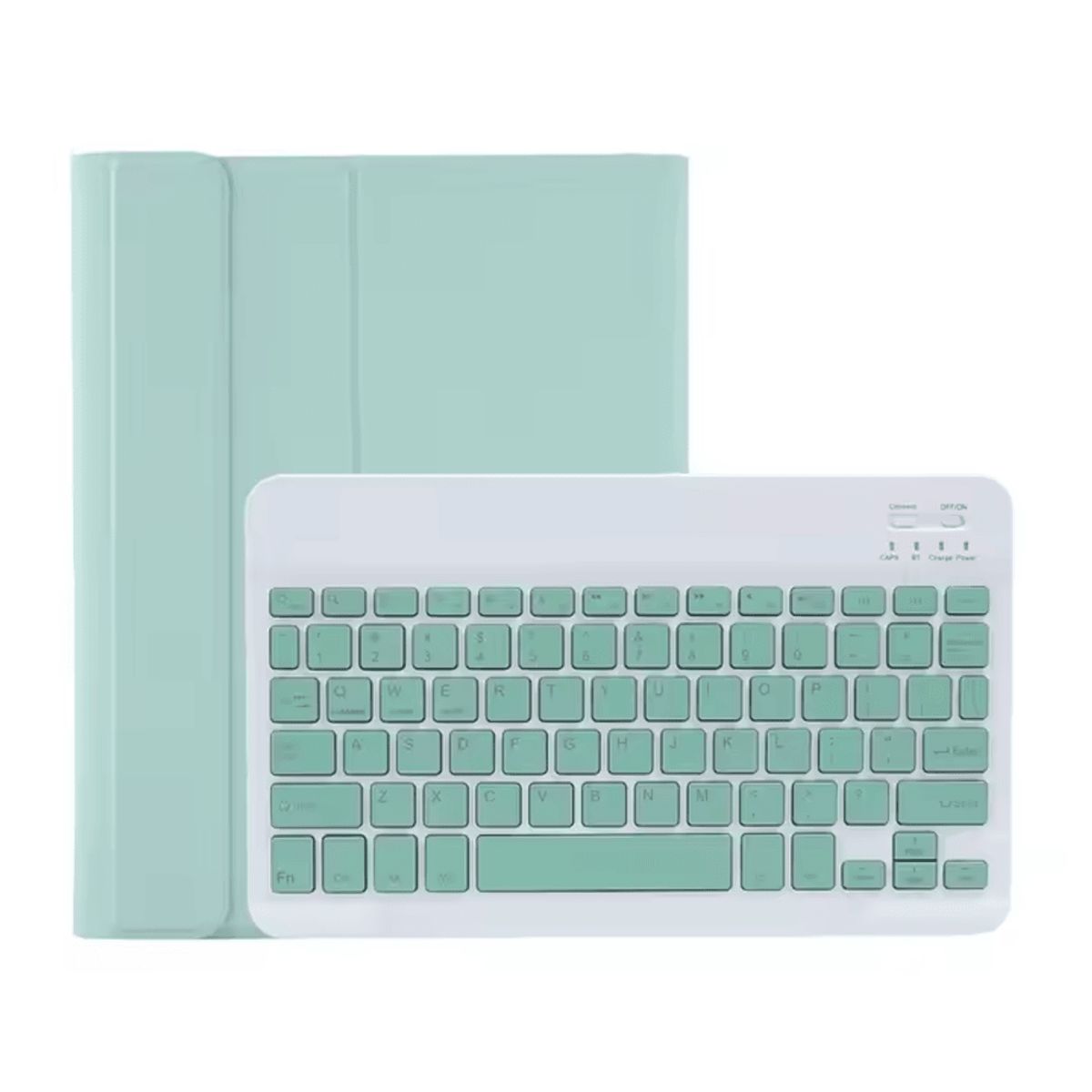 GENERICO - Funda con Teclado para Samsung Tab S8 Plus 124 Menta Antishock