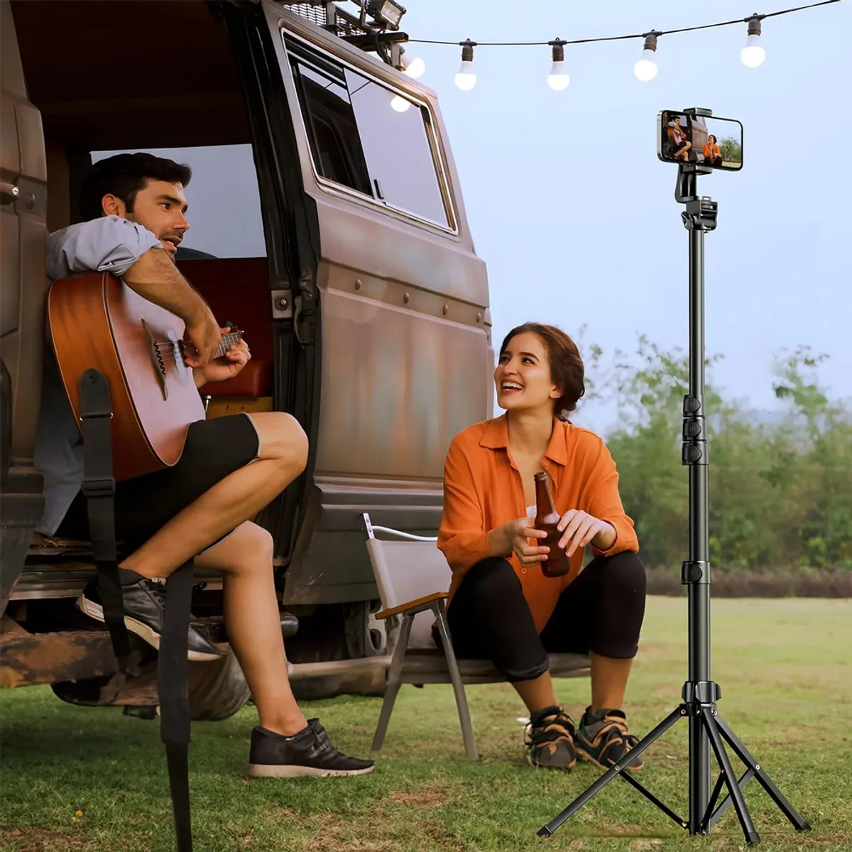 UGREEN - Tripode Selfie Stick Ugreen Soporte 2 en 1 LP680 Control Bluetooth