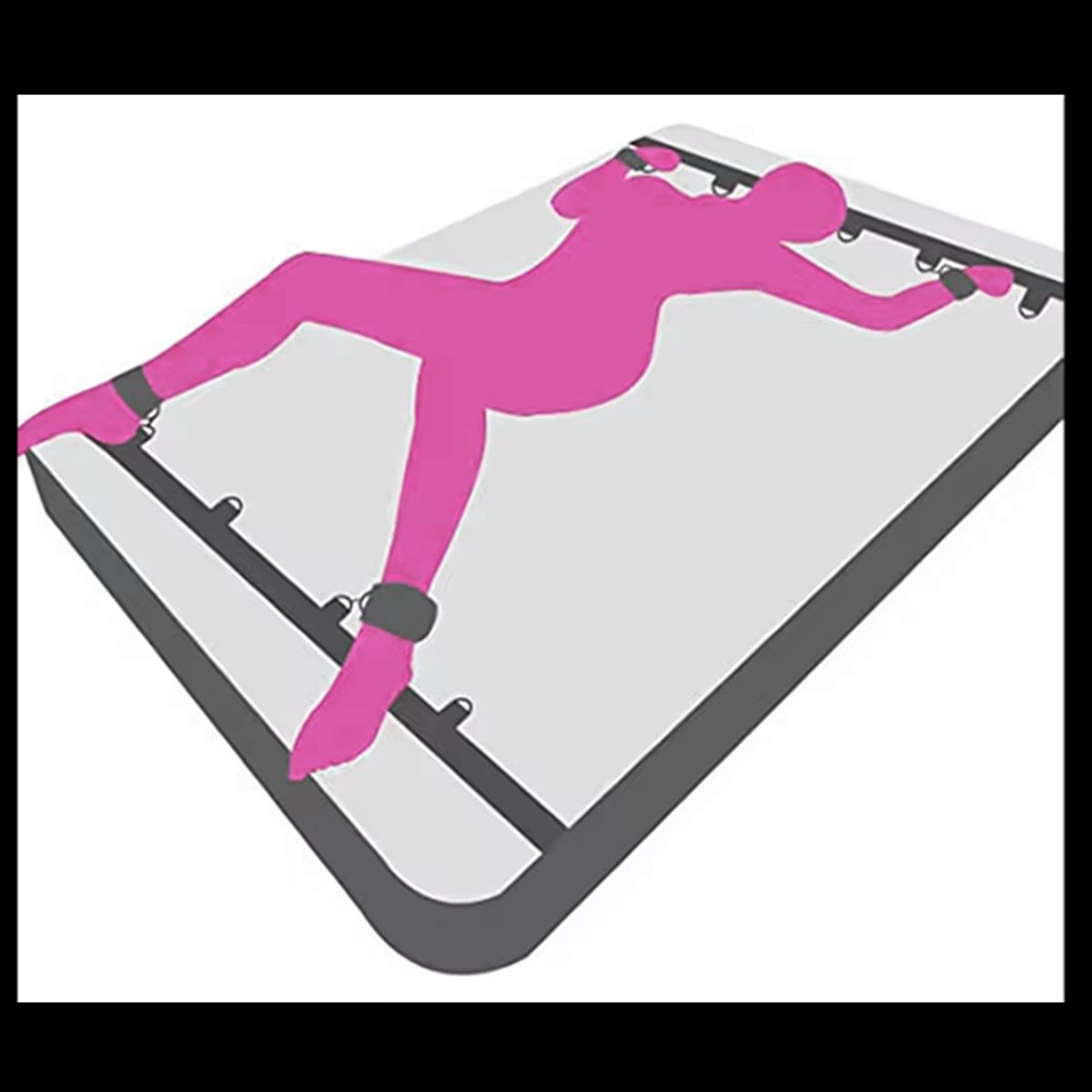 DR PINKY - Arnés Bondage Bdsm Sado Kit Esclavízame en la Cama