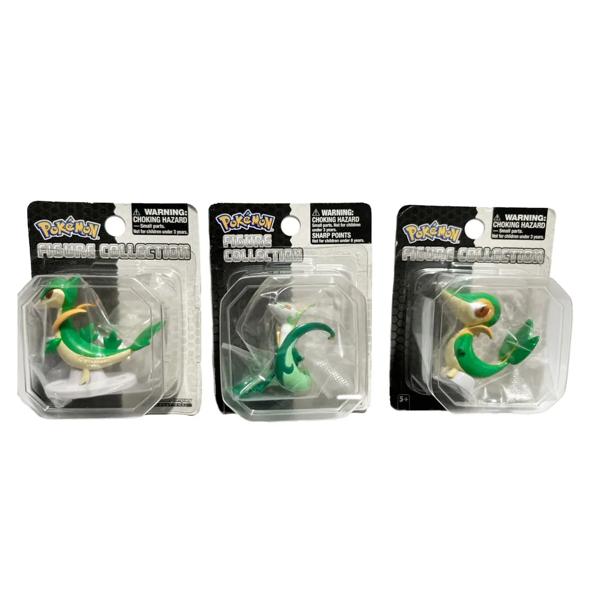 POKEMON - Pokémon Takara Tomy Snivy Servine Serperior Exclusivo