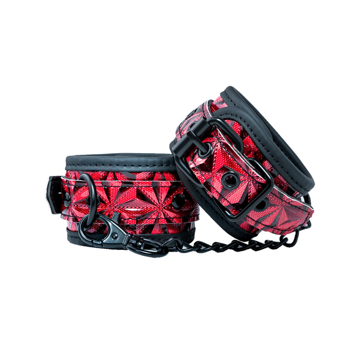 DR PINKY - Esposas Rojas Grilletes Bondage BDSM Juego Parejas Sumision Dominacion