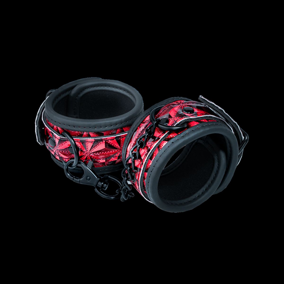 DR PINKY - Esposas Rojas Grilletes Bondage BDSM Juego Parejas Sumision Dominacion