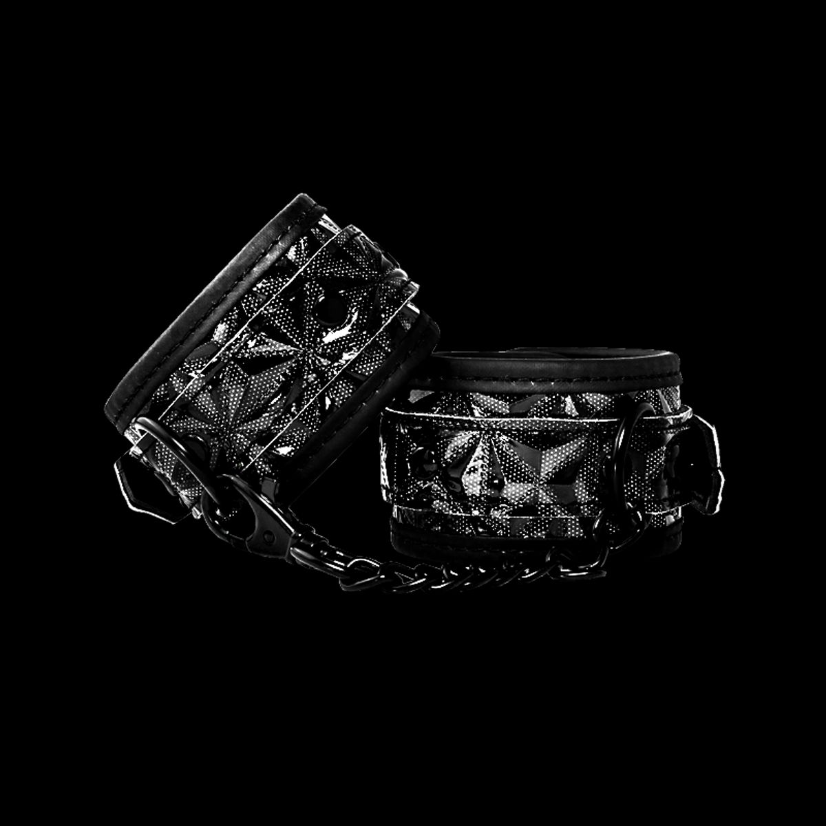 DR PINKY - Esposas Negras Grillete Bondage BDSM Juego Parejas Sumision Dominacion