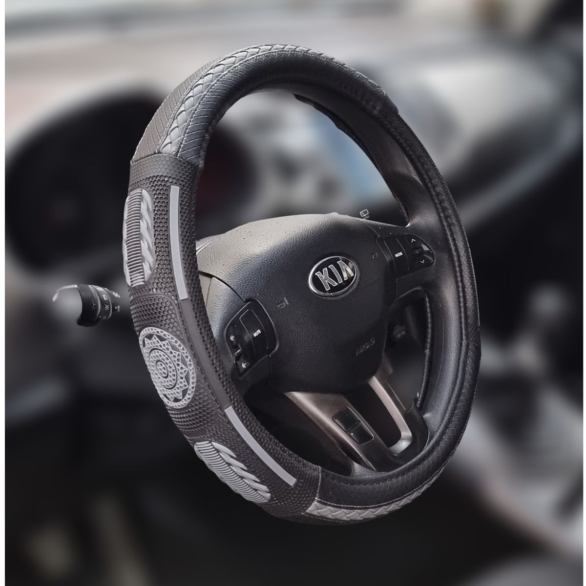 GENERICO - Funda De Volante Deportivo +Diseño Galactico Premiun