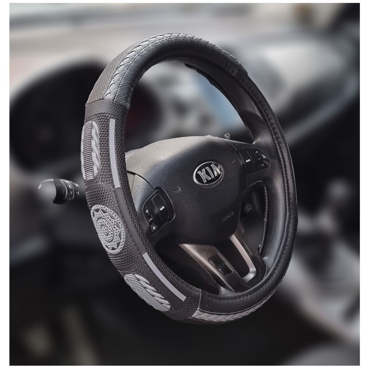 GENERICO - Funda De Volante Deportivo +Diseño Galactico Premiun