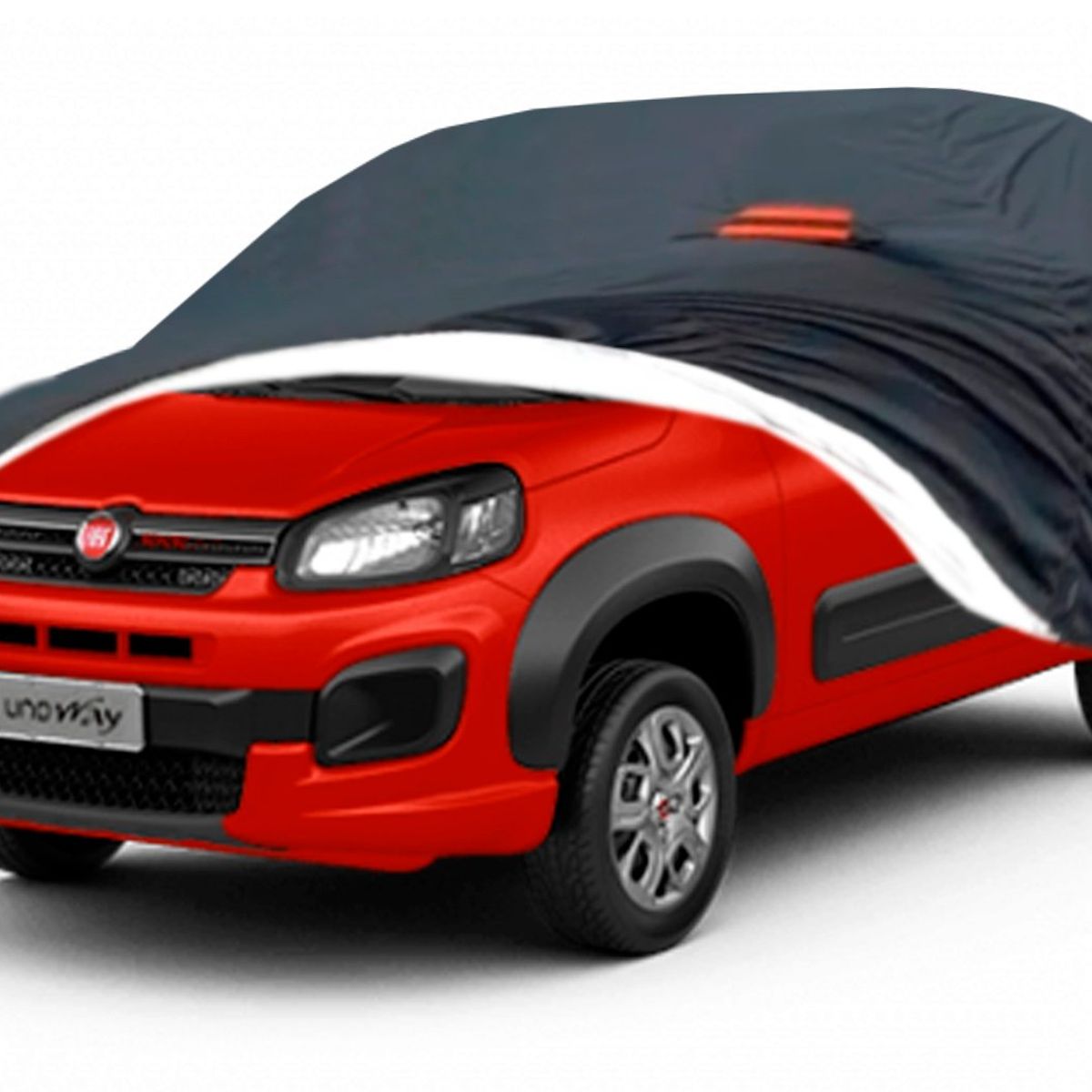 FUNCOVER - Cobertor Fiat Uno Way Funda Impermeable Uv Proteccion