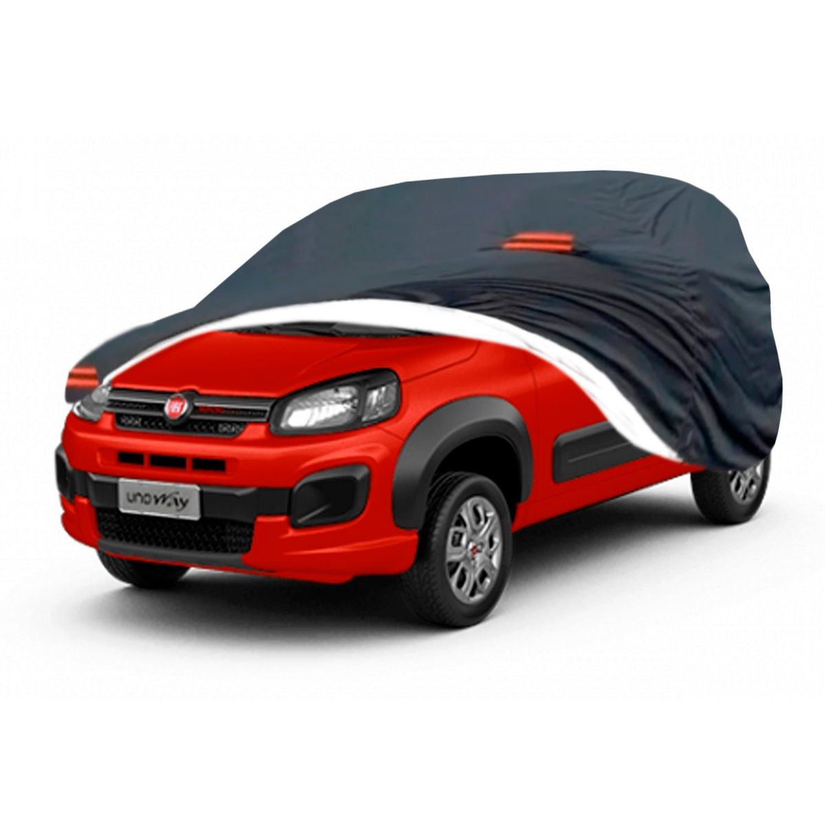 FUNCOVER - Cobertor Fiat Uno Way Funda Impermeable Uv Proteccion